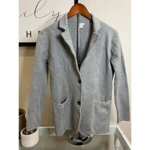 Grey Sweater Blazer by J.Crew